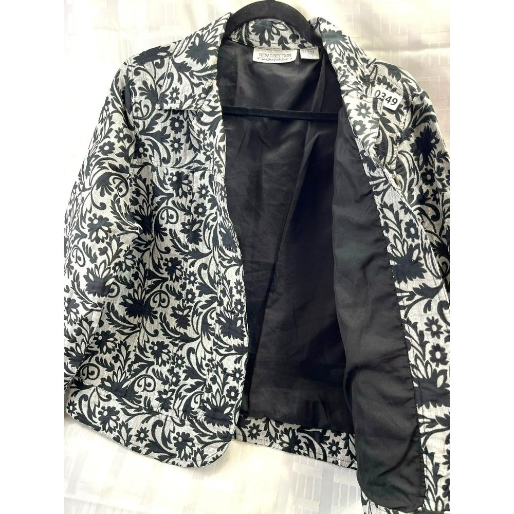 NEW DIRECTION, Women VEST, long sleeve, SIZE L, COLOR BLACK - Picture 10 of 13